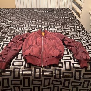 PacSun Los Angeles Maroon Jacket